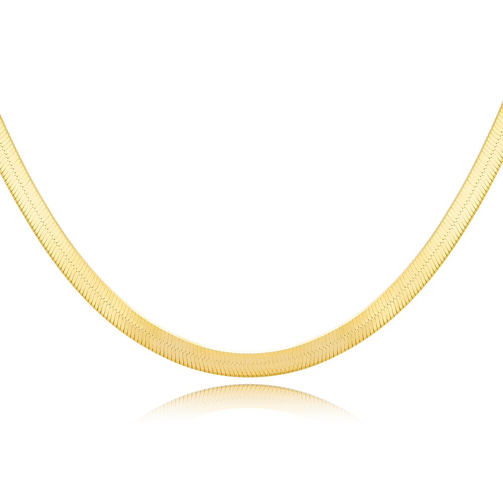 Sleek Snake Chain for Men – Silver & Gold