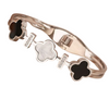 Elegant Clover Charm Bracelet