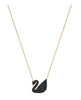 Elegant Black Swan Jewelry Set – Necklace & Earrings