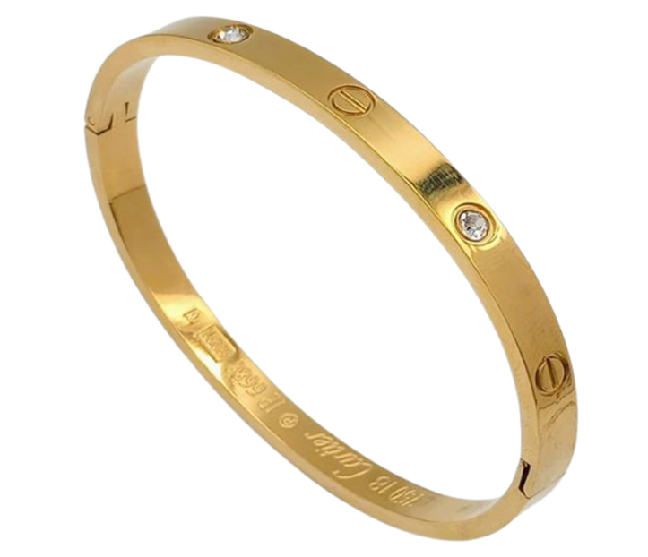 Luxury Gold Plated Love Bracelet