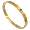 Luxury Gold Plated Love Bracelet